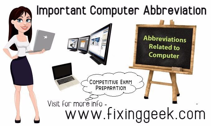 Computer abbreviations