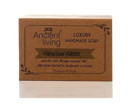 Best Ayurvedic Bathing Soaps | Top 5 Herbal & Chemical Free Soaps 4 Ancient Living Multani Mitti Ayurvedic Soap