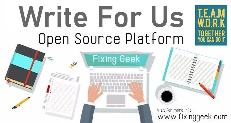 Write With Us – Share Your Knowledge & Earn on FixingGeek 1 write with us