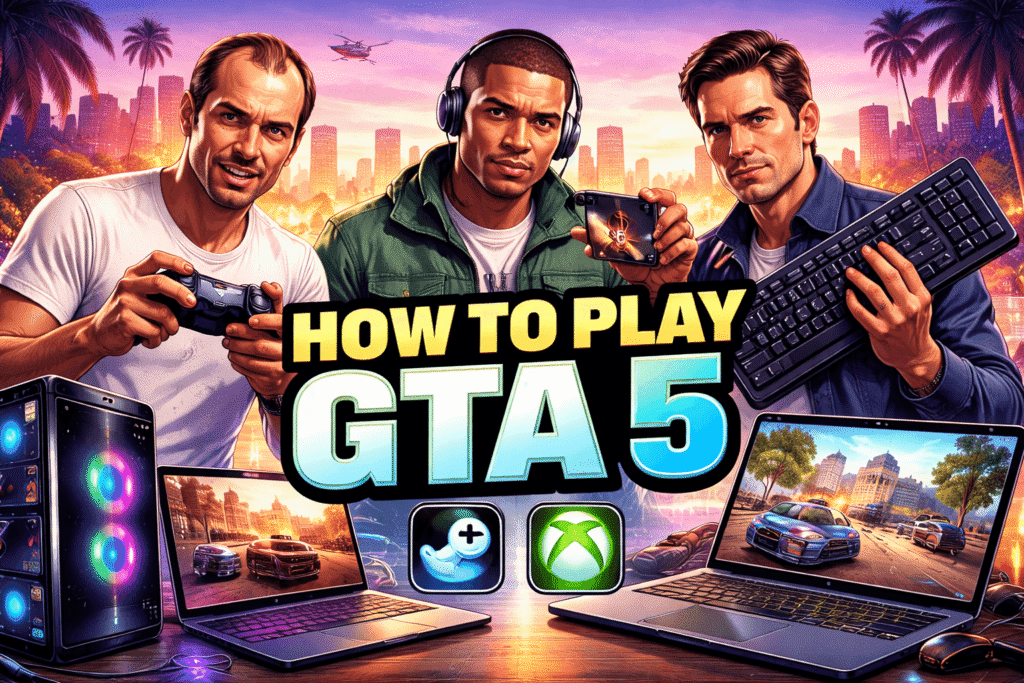 how to play gta 5