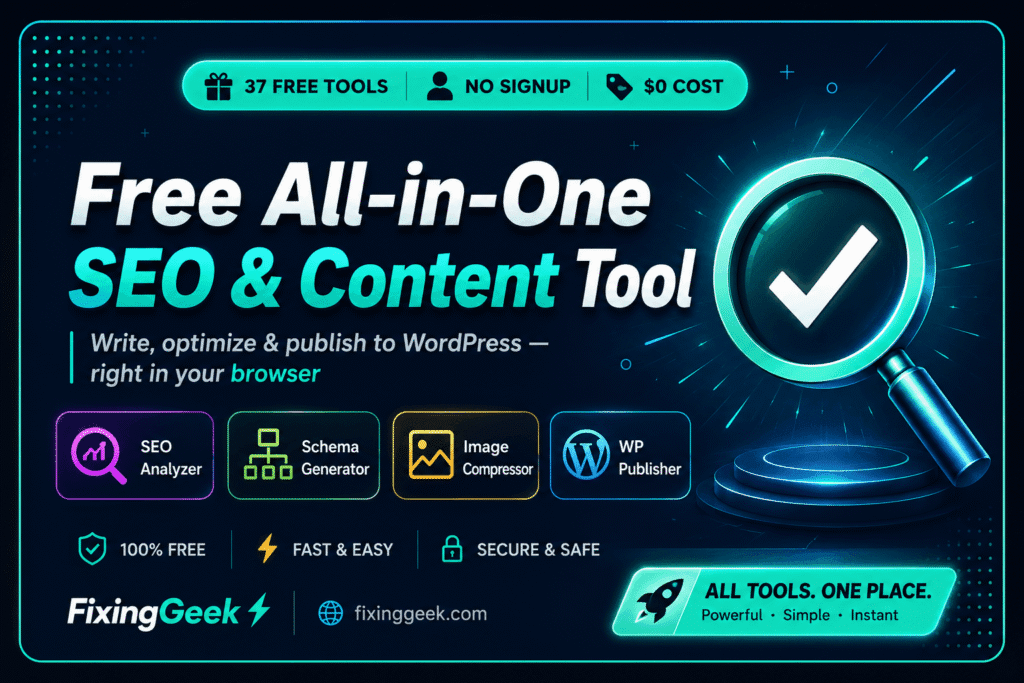 free seo tools